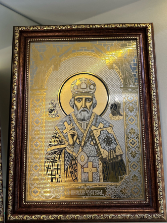 Икона «Николай Чудотворец», а4