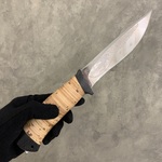 Нож "Дикси" сталь 95Х18, береста, гравировка