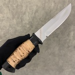 Нож Н8, сталь 95Х18, текстолит береста