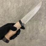 Нож "Пикник" сталь ЭИ-107, орех, рисунок
