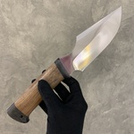 Нож "Норд-2"  сталь 95Х18 орех+текстолит