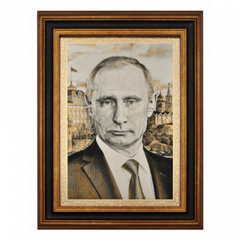Гравюра "Портрет В.В. Путина" 