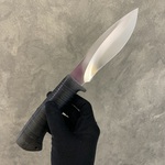Нож "Каюр" сталь 95Х18, кожа, текстолит