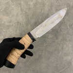 Нож "Артыбаш" сталь 95Х18 береста, "Златоуст"