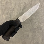 Нож "Артыбаш", сталь ЭИ-107, граб с насечкой, текстолит, рисунок