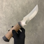 Нож "Зубр", сталь 95Х18, орех+текстолит