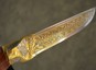 Украшенный златоустовский нож "Риф"