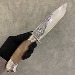 Нож разделочный "Пума-1" (медведь)