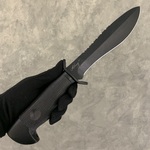 Нож "Кистень" 95Х18, граб с насечкой, чернение клинка