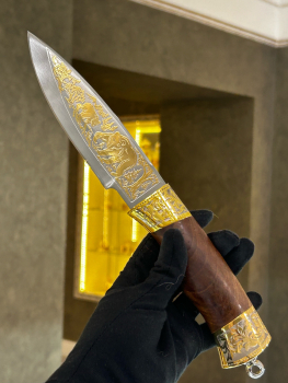 Нож НС-25 (украшенная ручка)