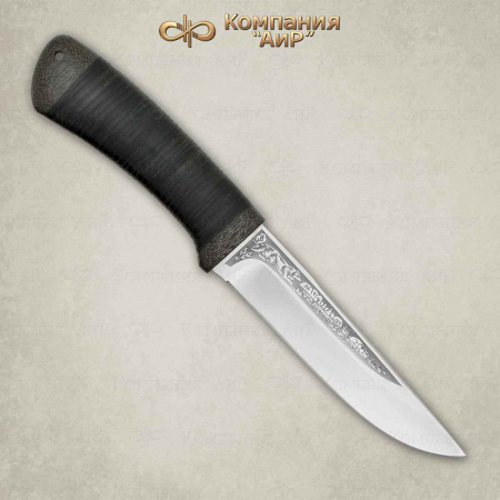 Нож "Лиса" 95Х18 кожа